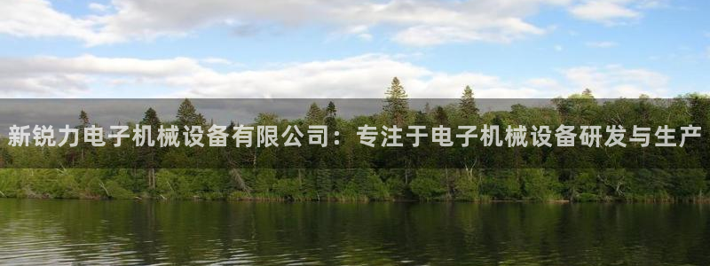 金年会金字招牌诚信人口：新锐力电子机械设备有限公司：专注于电子机械设备研发与生产